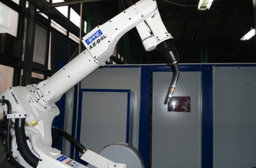 Robot spawalniczy OTC